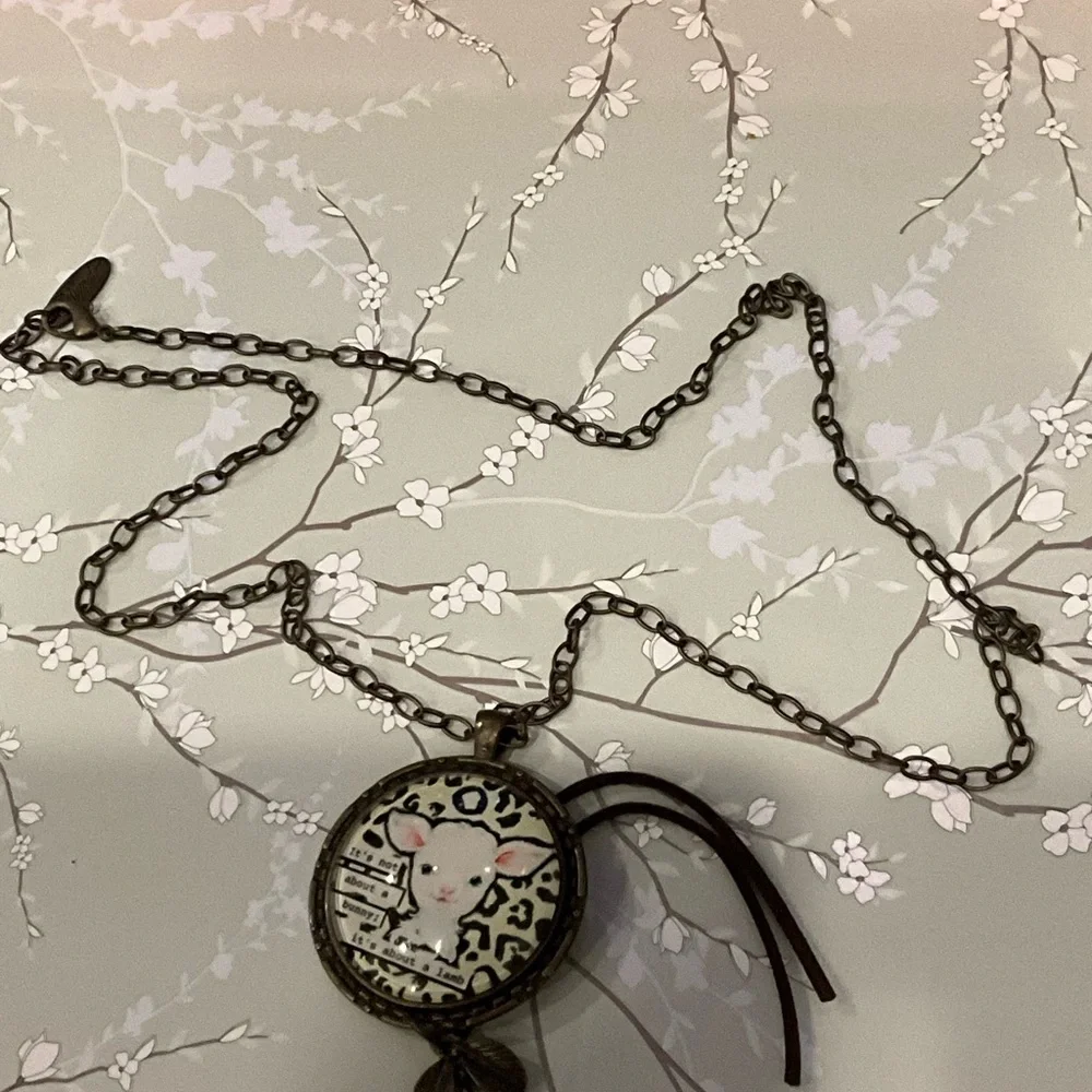 ❄️ Plunder | It’s About A Lamb Necklace Easter Inspirational Spring